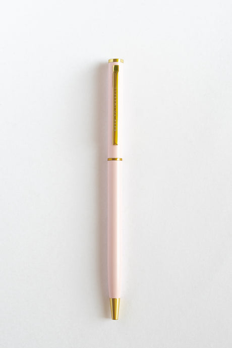 Ballpoint Clips Pens (pink pen)
