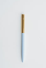 Load image into Gallery viewer, Two Tone Ballpoint Pens (blue &amp; gold pen)